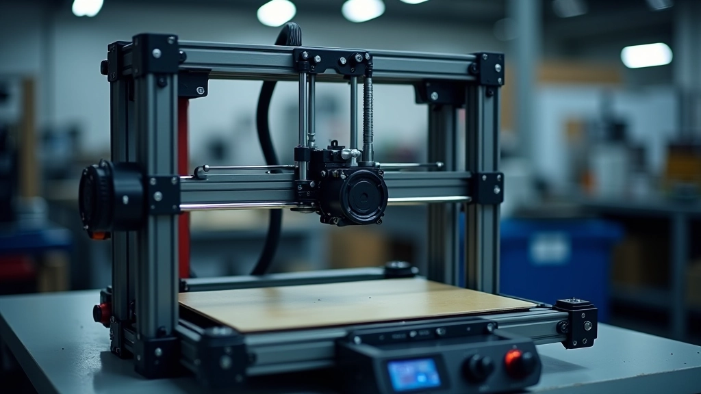 3D spausdintuvo XYZ ašys su aliuminio rėmu ir variklinės sistemos komponentais